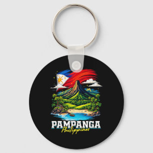 Chaveiro Lembrança da Bandeira Filipina Pampanga Filipinas