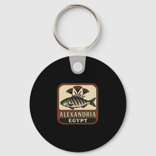 Chaveiro Lembrança de Alexandria Egito Peixe Egípcio E Viag