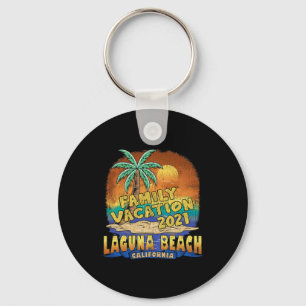 Chaveiro Lembrança de Férias em Família na Praia de Laguna 