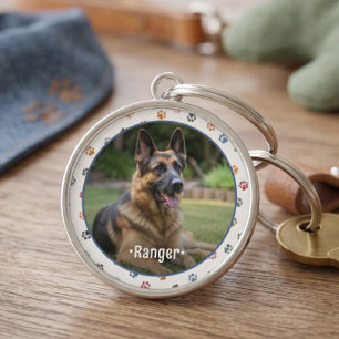 Chaveiro Lembrança de Fotos de Animais de Estimação com Peg