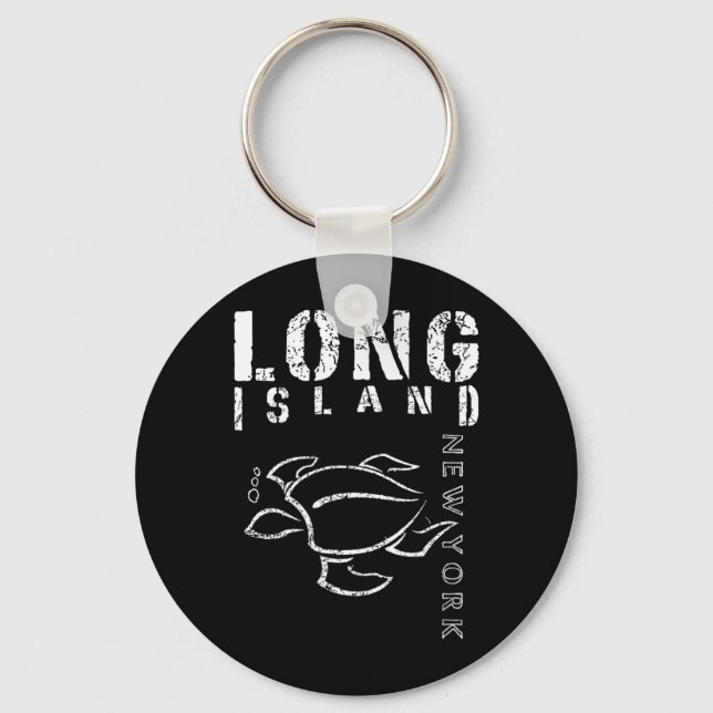 Chaveiro Lembrança de Long Island Nova York (Frente)
