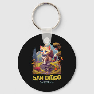 Chaveiro Lembrança de San Diego Califórnia Caminhada 1