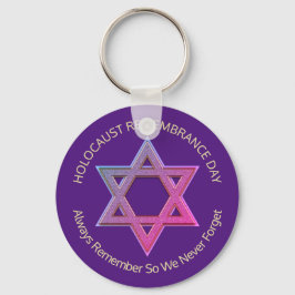 Chaveiro Lembrança do Holocausto YOM HASHOAH