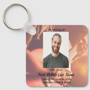 Chaveiro Lembrança Memorial Músico Piano Guitarra