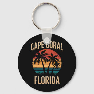 Chaveiro Lembranças de Férias em Cape Coral Flórida Para Fa