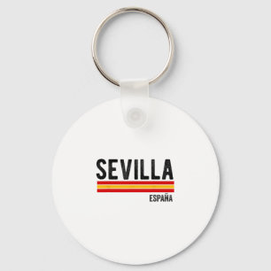 Chaveiro Lembranças de Sevilha Espanha Da Silhueta De Sevil