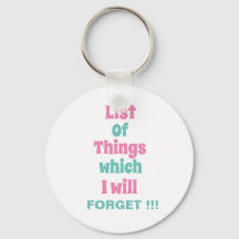 Lembrete engraçado para Pessoas esquecidas Não se