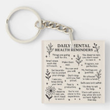 Lembretes de Saúde Mental Diários