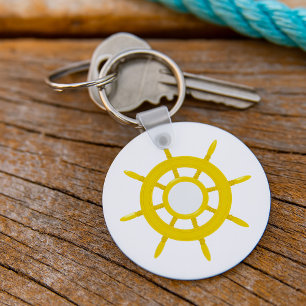 Chaveiro Leme de Navio