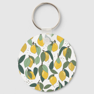 Chaveiro Lemon Tropical: Vintage Brilhante Sem Serras