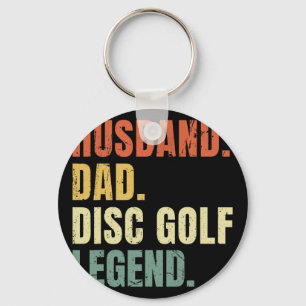 Chaveiro Lendário Disc Golf Pai Divertido Vintage Dia dos P