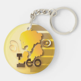 Chaveiro Leo do 23 de julho ao 21 de agosto