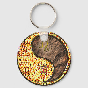Chaveiro Leo & Earth Tiger