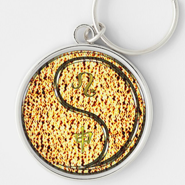 Chaveiro Leo & Fire Monkey (Frente)