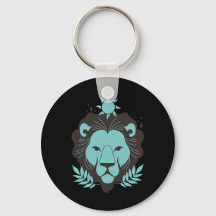 Chaveiro Leo Lion Halloween Astrologia do Horoscópio Zodiac