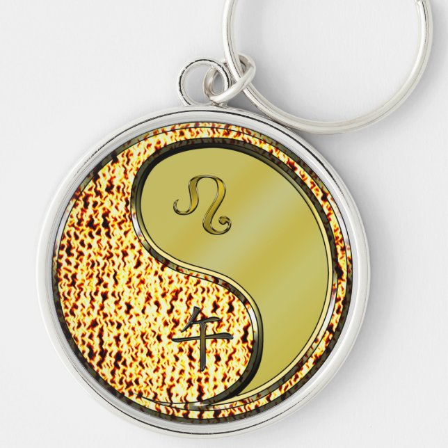 Chaveiro Leo & Metal Horse (Frente)