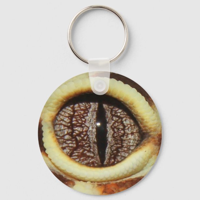 Chaveiro Leopard Gecko Eye (Frente)