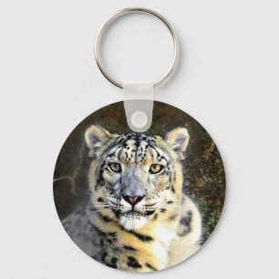 Chaveiro Leopardo de neve