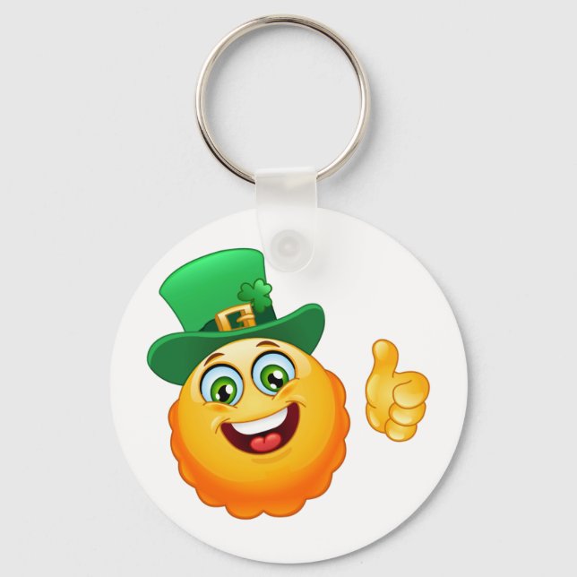 Chaveiro leprechaun emoji (Frente)