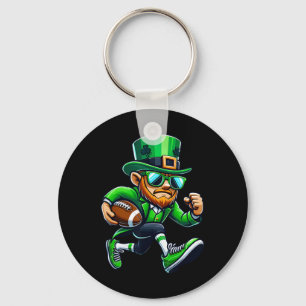 Chaveiro Leprechaun Jogando Futebol Dia de São Patrício Esp