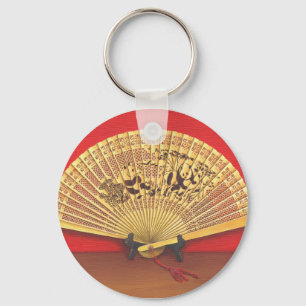 Chaveiro Leque chinês