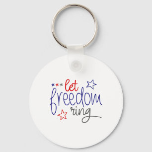 Chaveiro Let Freedom Ring - Legal Dia da Independência dos
