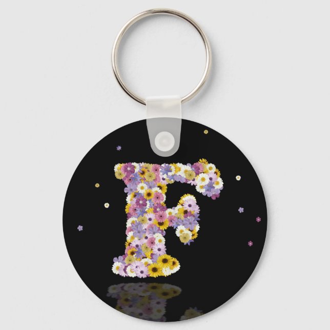 Chaveiro Letra F (Frente)