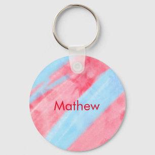 Chaveiro letra inicial simples monograma adicione seu nome 