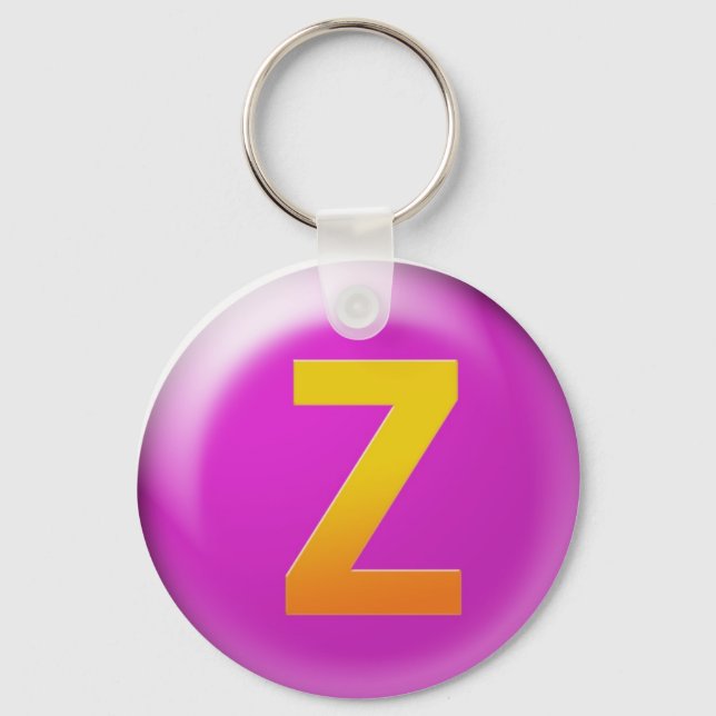 Chaveiro Letra Z (Frente)