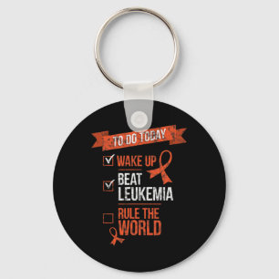 Chaveiro Leucemia Do Bebida De acordar E Governar O Cancer 