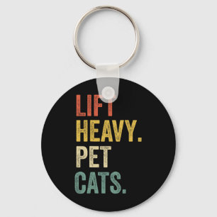 Chaveiro Levante Gatos Pesados De Animais De Companhia - Ex
