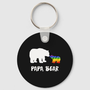 Chaveiro Lgbt Papa Urso Pai Lésbica Gay Transgênero Biual