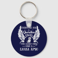 Lhasa Apso cão de estimação anjo