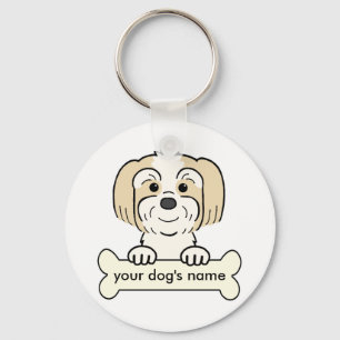 Chaveiro Lhasa Apso Personalizado
