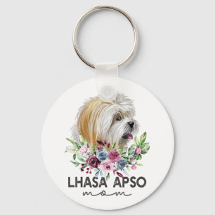 Chaveiro Lhasa Apso Shirt Difs Mãe