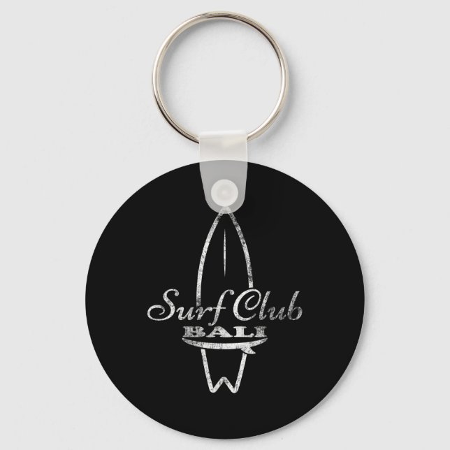 Chaveiro Li, Surf Club Retro Surfboard  (Frente)