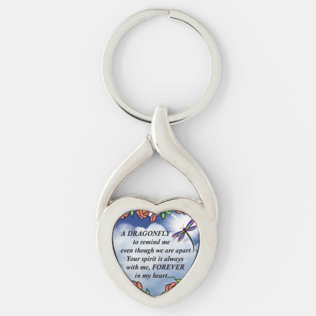Chaveiro Libélula do céu (Frente)