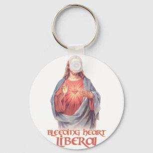 Chaveiro Liberal Jesus do coração de sangramento