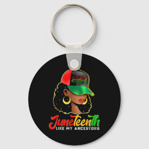 Chaveiro Liberdade das Mulheres Negras 1865 Juneteenth Como
