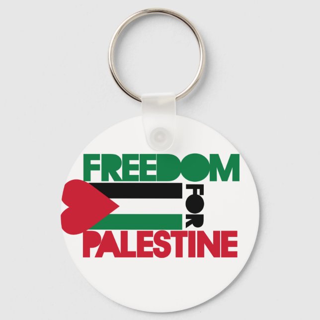 Chaveiro Liberdade para a Palestina (Frente)