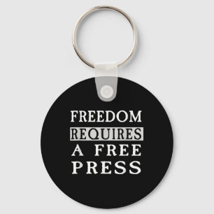 Chaveiro Liberdade Requer Uma Camisa De Foto De Imprensa Li