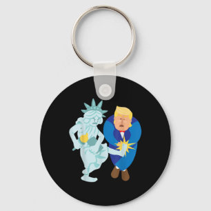 Chaveiro Liberty Kicks Trump 2020 Eleições Anti Donald