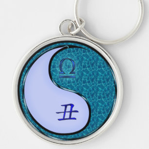 Chaveiro Libra e Água Ox
