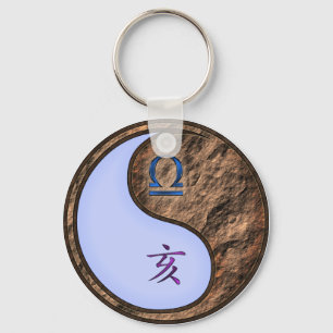 Chaveiro Libra e Earth Boar