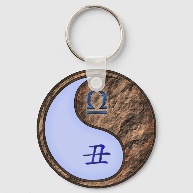 Chaveiro Libra e Terra Ox (Frente)