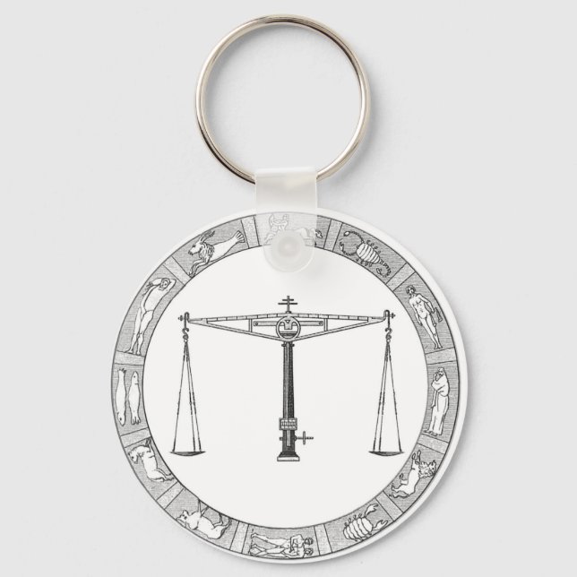 Chaveiro LIbra Zodiac (Frente)