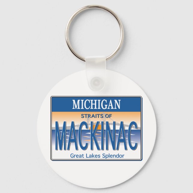 Chaveiro Licença Mackinac (Frente)