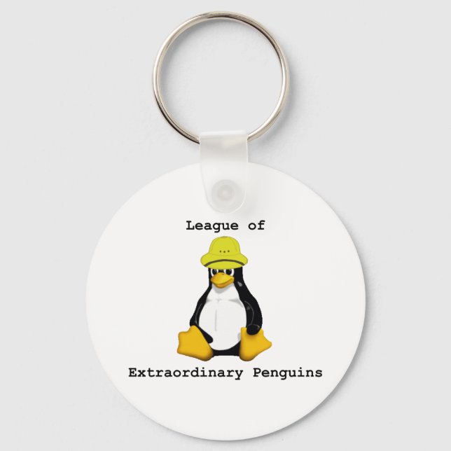 Chaveiro Liga dos Pinguins Extraordinários 2 (Frente)
