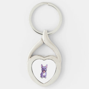 Chaveiro Lilac French Bulldog