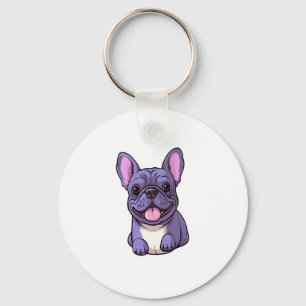 Chaveiro Lilac French Bulldog